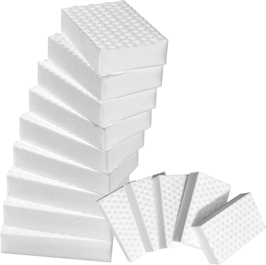 50 Pack Magic Sponge Eraser,Multi-Functional Household Cleaning Kitchen Dish Sponge for Furniture,Extra Thick and Long Lasting Melamine Cleaning Sponges for Bathroom,Bathtub, Sink,Wall Cleaner (50)