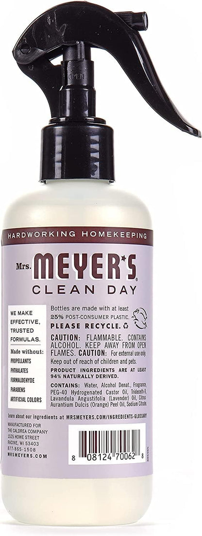 MRS. MEYER'S CLEAN DAY Room Spray, Lemon Verbena Scent, 8 Fl Oz Bottle