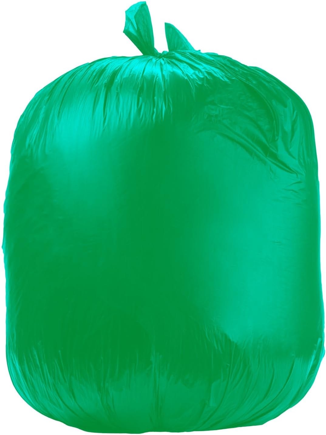 Ultrasac Heavy Duty 55 Gallon Clear Trash Bags - (Value 50 Pack) - 1.2 MIL equivalent Industrial Strength Plastic 37" x 54" for 50-55 Gal Cans -Fits Toter, Rubbermaid Brute, Carlislie Bronco etc.