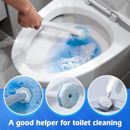 50PCS Upgraded Refills for Disposable Wand Heads Most Refills for Toilet and Bathroom Cleaning