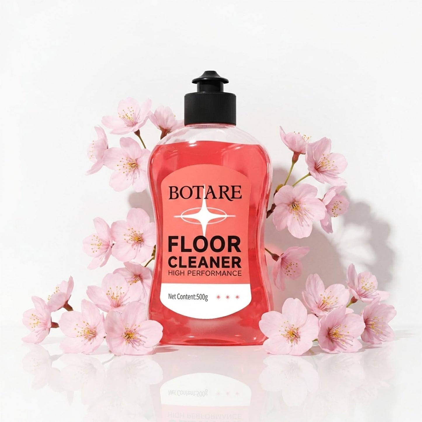 Floor Cleaner Liquid for Mopping, Household Deep Cleaning Solution for Wood,Hardwood,Tile,Laminate,Marble & Porcelain & Bathroom,Orange Scent,17.6 Fl Oz Each(1 Bottle+1 Cleaning Cloth)