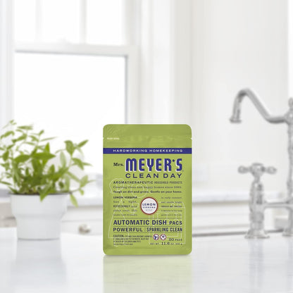 Mrs. Meyer's Automatic Dish Pillow Lemon Verbena 12.7 OZ, 20 CT.