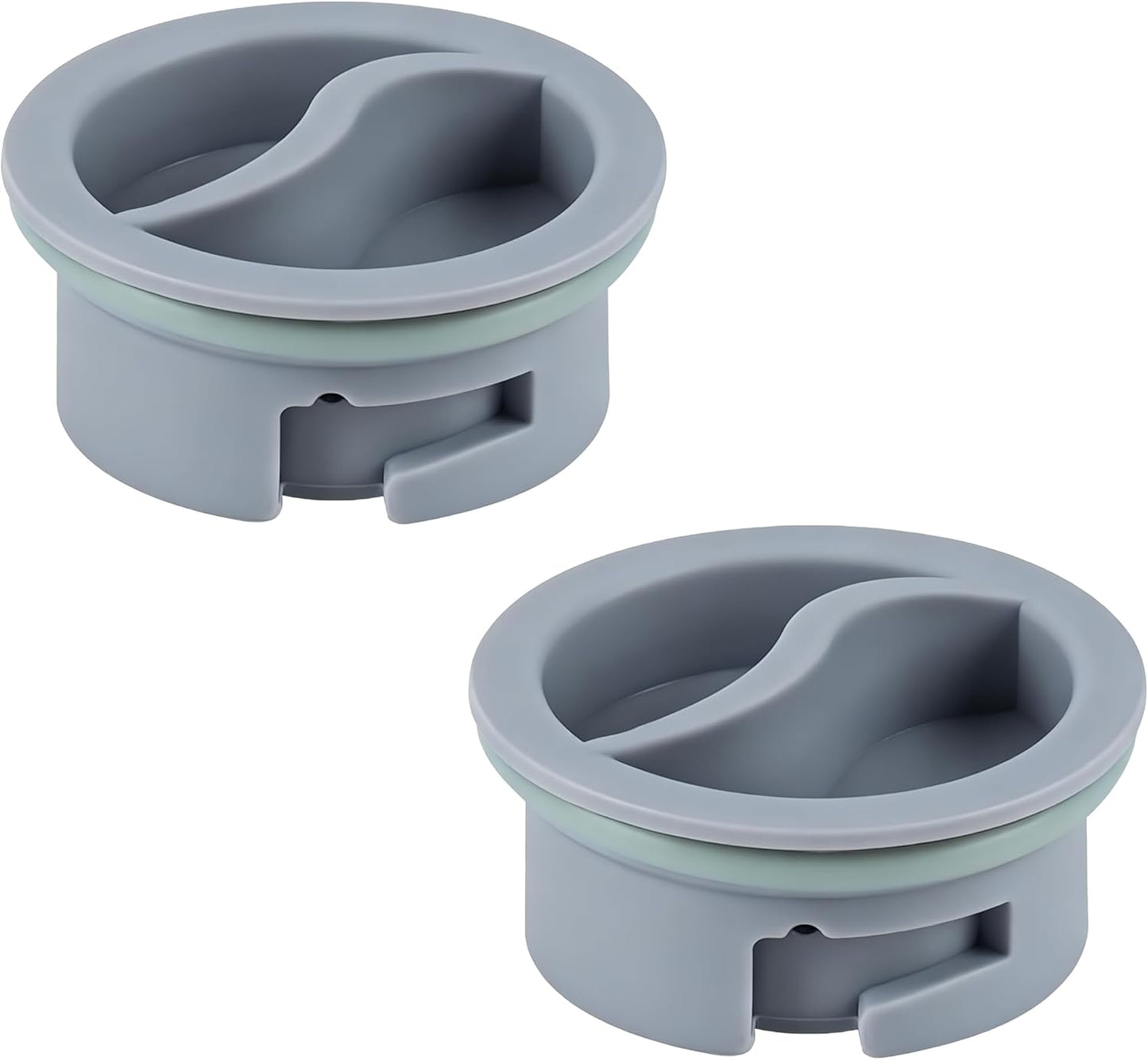 2 Pack WD12X10122 Dishwasher Rinse Aid Dispenser Cap Compatible with GE Dishwashers – Replaces PS958932, EAP958919, WD12X10102, WD12X10200 – Durable Leak-Proof Replacement Part