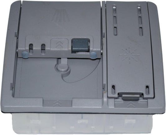 Dishwasher Soap & Rinse Aid Dispenser 12008380 - OEM Replacement for Bosch SHE, SHX, SHV Series | Compatible with AP5984937 4581281 PS11724987 | Grey