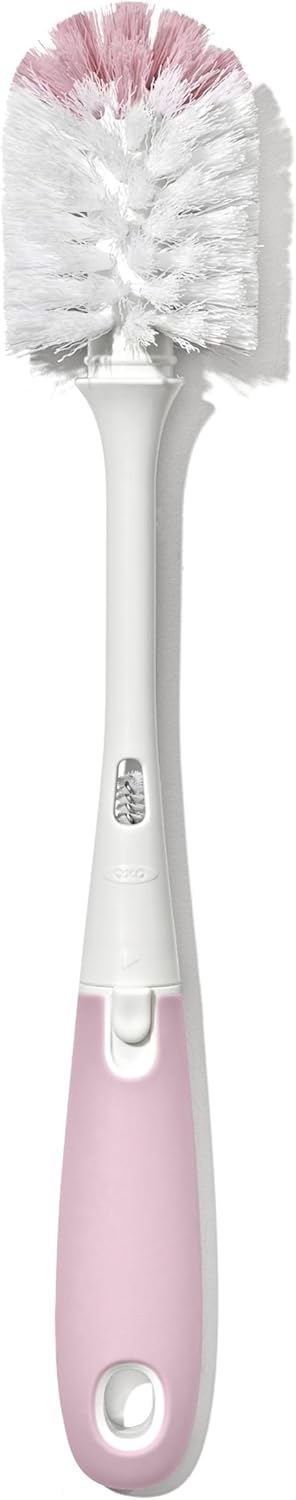 OXO Tot Bottle Brush with Nipple Cleaner, Gray
