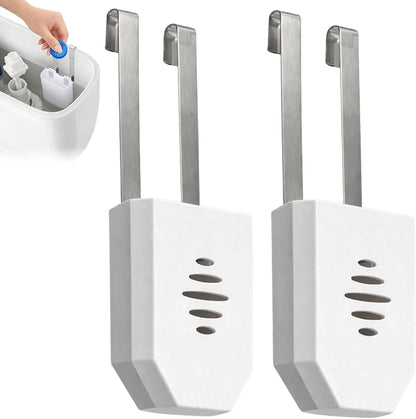 Toilet Bowl Tablet Holder, 2 Pcs Preventing Dissolved Residue From Polluting Water Tank, Easy Installation Without Tools, Long-Term Bathroom Maintenance Solution