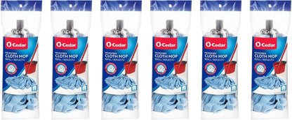 O-Cedar Microfiber Cloth Mop (Microfiber Cloth Mop with 3 Extra Refills)