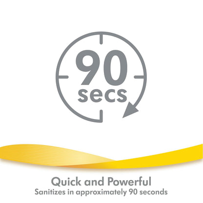 Medela Quick Clean Breast Pump and Accessory Sanitizer Spray Safe No Rinse Breastpump Sterilizer Eliminates 99.9 of Common Bacteria and Germs 8 Fluid Ounces, Clear