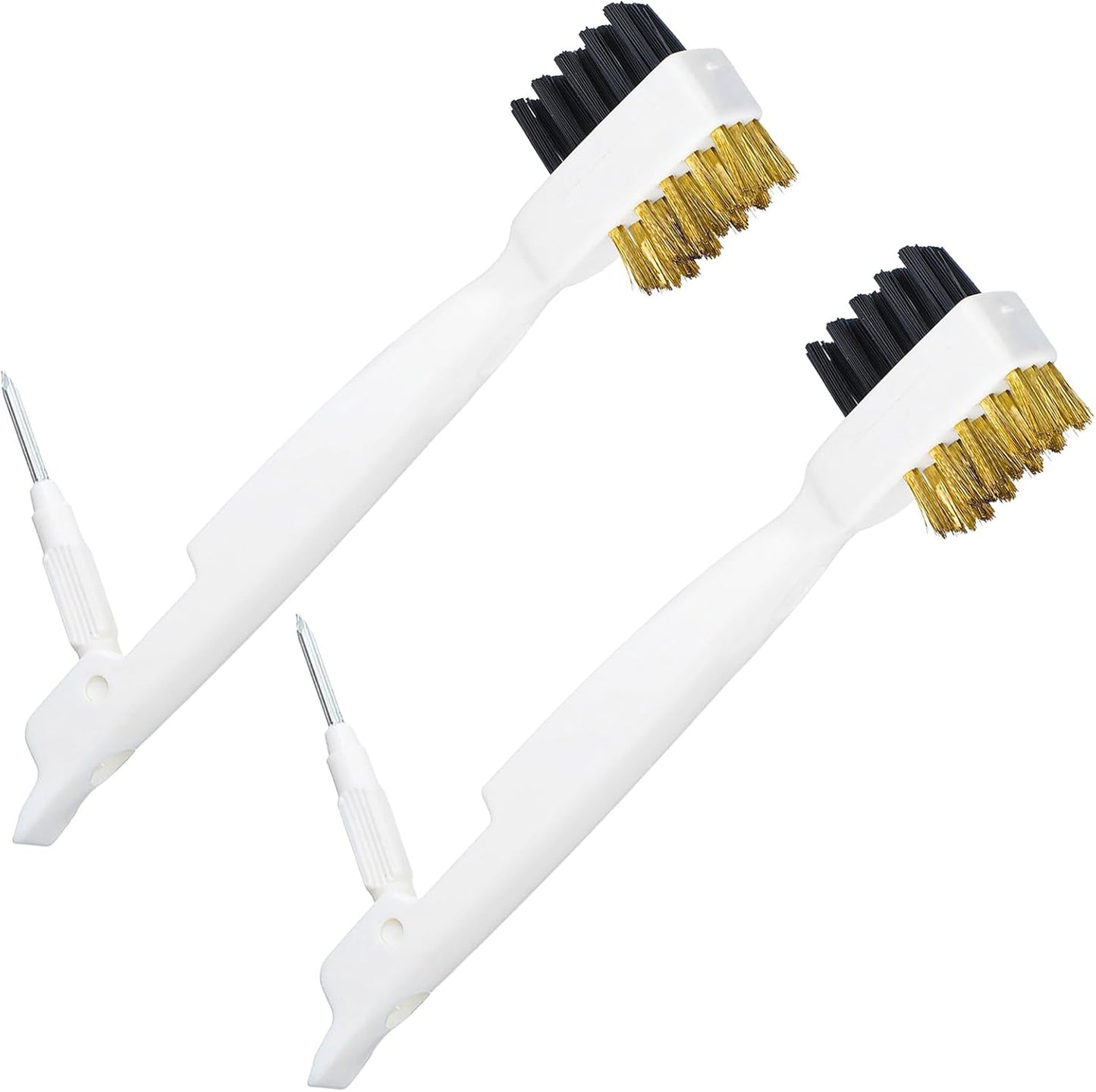 Ymapinc 2-Pack Gas Stove Top Cleaner - Gas Stove Kitchen Cleaning Scrub Brush with Cooktop Scraper, Household Cleaning Tools & Scrubber for Range Hood Grease Grime