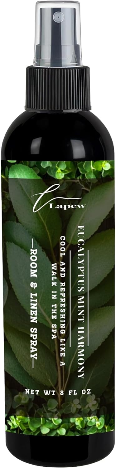 Lapew Room & Linen Spray | Fragrance Mist for Home, Car & Office | Fabric & Air Freshener | Neutralizing Mist | Made in USA | Cozy Cinnamon & Apple - Colors B
