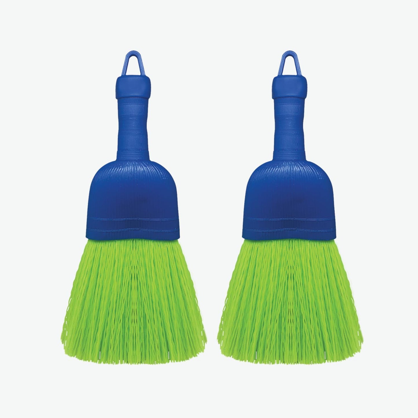 LOLA Whisk Broom, Hand Brush, Durable Bristles, Whisks Away Dirt & Debris, Compact, Hang Hole for Easy Storage, Indoor/Outdoor, 1 Pack