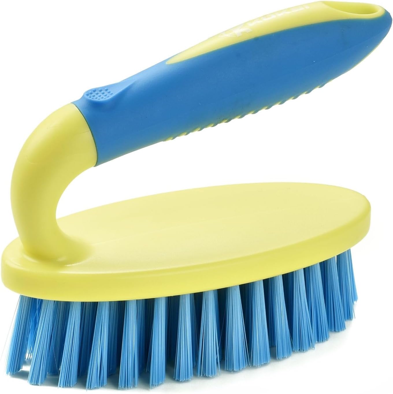 KOKSI Cleaning Brush for Bathroom Kitchen Bathtub Toilet Cleaner All Purpose Shower Sponge Scrubbing Brush with Ergonomic Handle