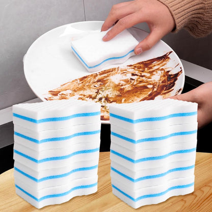 5PCS Magic Sponge Melamine Compression Dish Sponges High Density Clean Tools Kitchen Household Cleaning Supplies