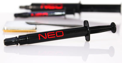 NEO (1g) Thermal Paste for Basic Applications: Suitable for All CPUs (AMD & Intel) GPUs Xbox PS4 PS5 Includes Cleaning Cloth and Spatula