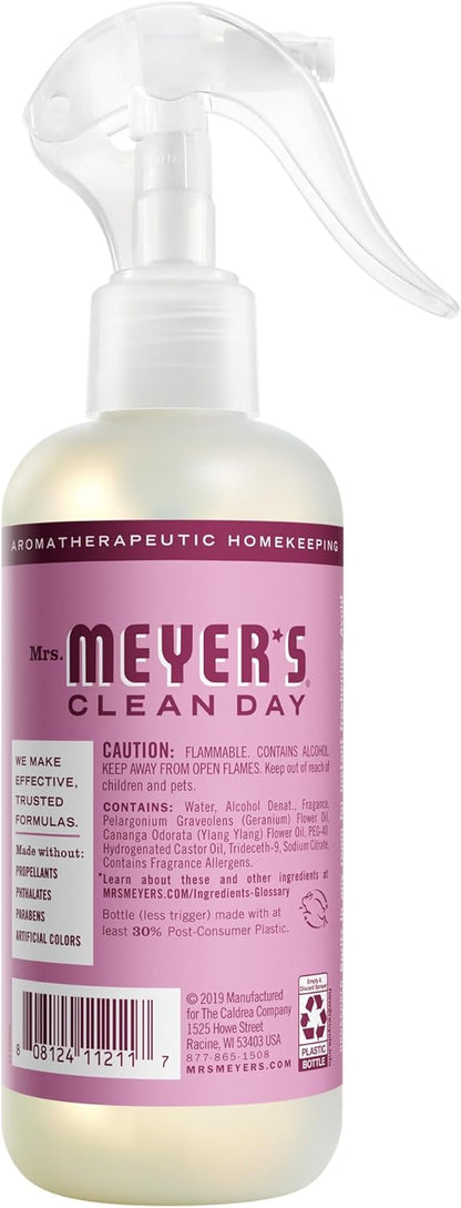 MRS. MEYER'S CLEAN DAY Room Spray, Lemon Verbena Scent, 8 Fl Oz Bottle