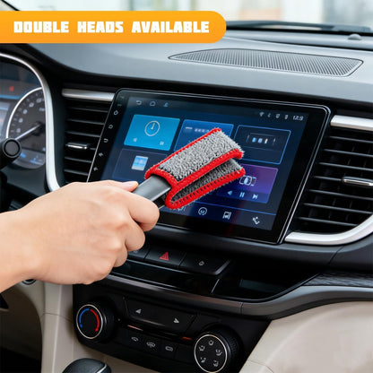 4PCS Car Detailing Brush Kit, Multi-Use Soft No Scratch Vehicle Interior Detail Duster Brush Set, Automotive Dusting Cleaning Kit for Exterior Interior, Universal for Vehicles