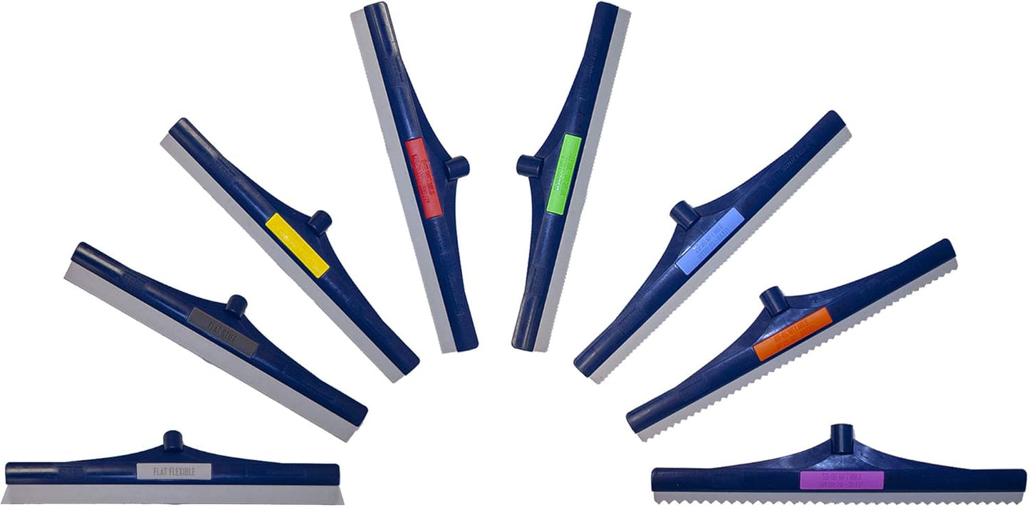 Midwest Rake 18" SpeedSqueegee, 15–20 Mil – Polymer Frame, Color Coded, Epoxy & Urethane Flooring Tool – SKU 47762