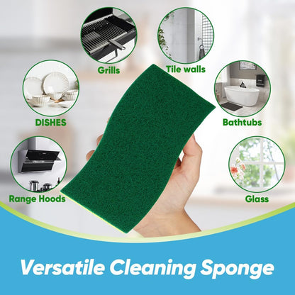 AIDEA Sponges Kitchen, XL Heavy Duty Dish Sponge, Cleaning Dish Scrubber Sponge for Home and Kitchen, Extra Large Cleaning Supplies for Pots, Pans, 24 Pack