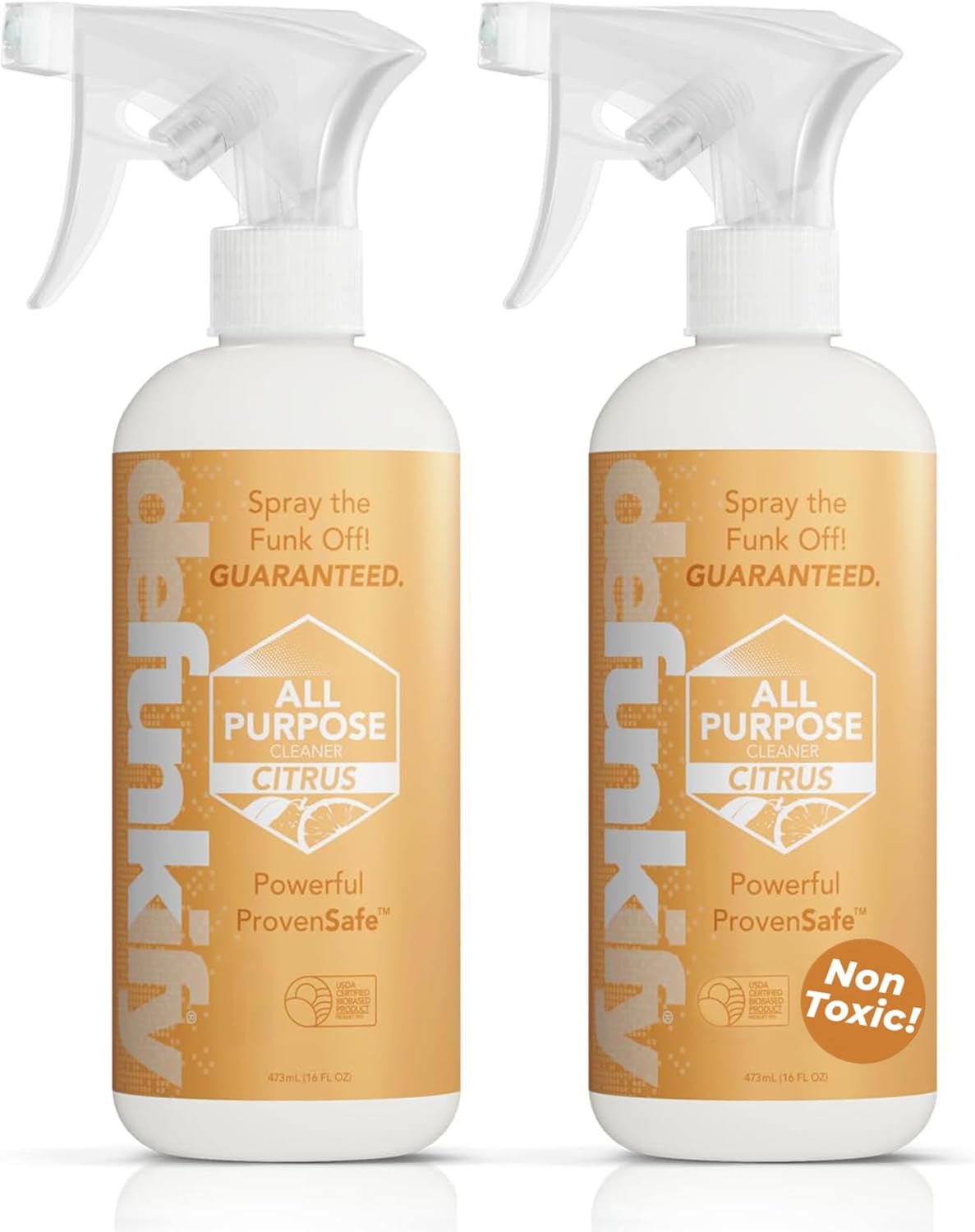 All Purpose Cleaner Spray, 32oz. 'Citrus' Essential Oil Multipurpose Cleaner Spray for Kitchen, Floor. ProvenSafe™ Bathroom Cleaner, Shower Cleaner. Multi-Surface Cleaning Spray Safe for Kids, Pets
