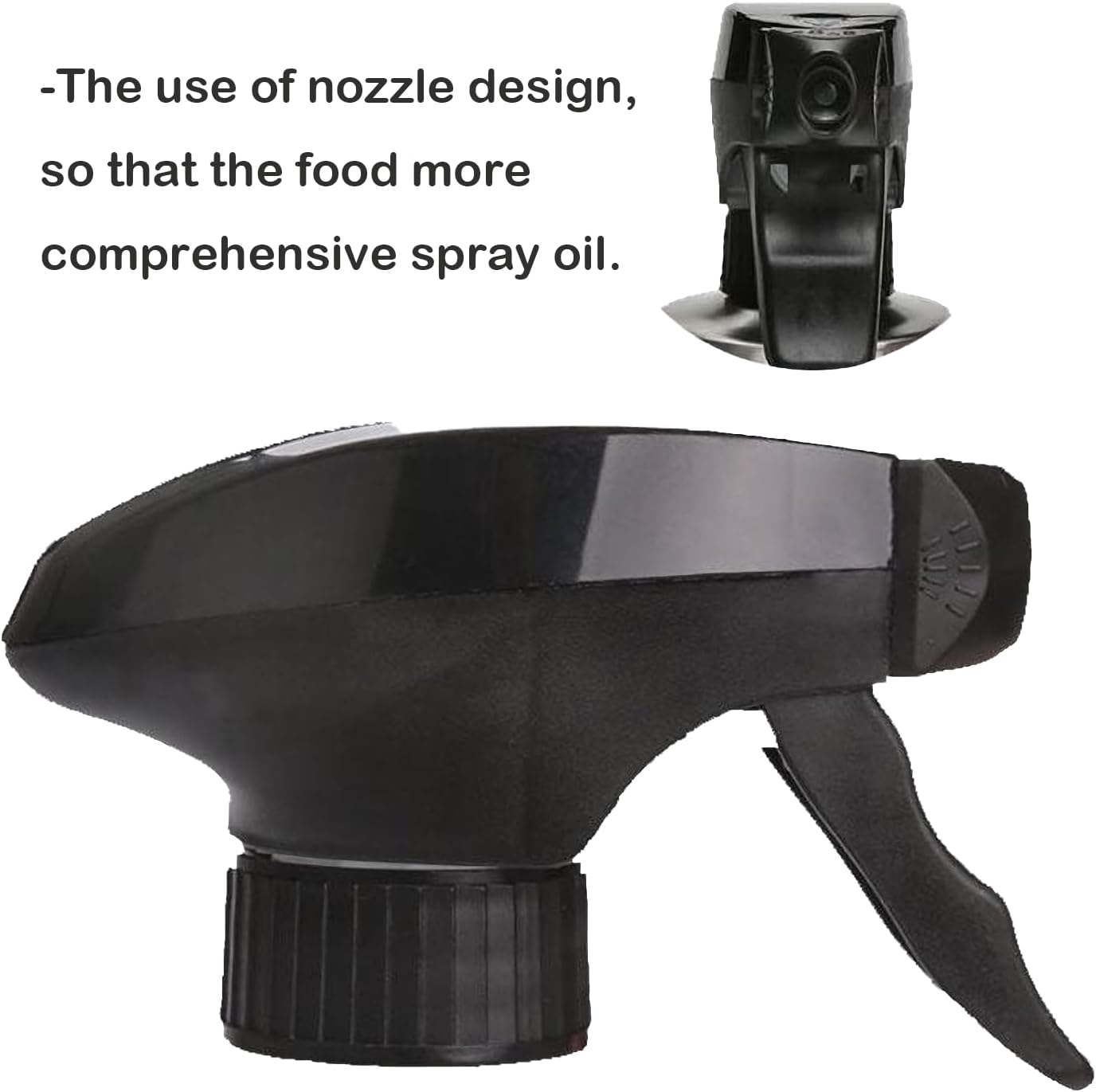 BIGWE Stainless Steel Olive Oil Sprayer Bottle, 17 Oz/500ml Sauce Vinegar Sprayer Dispenser, Water Sprayer Bottle,Kitchenware Tools for Cooking, Frying, BBQ and Grilling