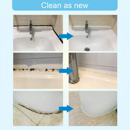 FOLLOWIN Mold and Mildew Remover Gel, Household Stain Cleaner for Washing Machine Seal, Bathroom Grout, Shower Tile, Kitchen Sink, Silicone Caulk - Non-Drip, Deep-Penetrating Formula, 16 oz