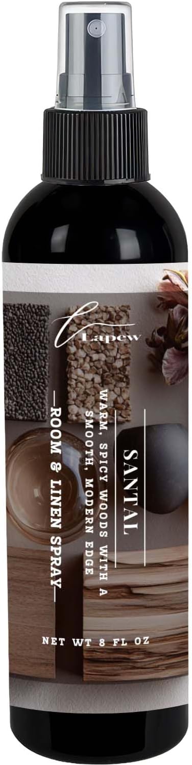 Lapew Room & Linen Spray | Fragrance Mist for Home, Car & Office | Fabric & Air Freshener | Neutralizing Mist | Made in USA | Cozy Cinnamon & Apple - Colors B