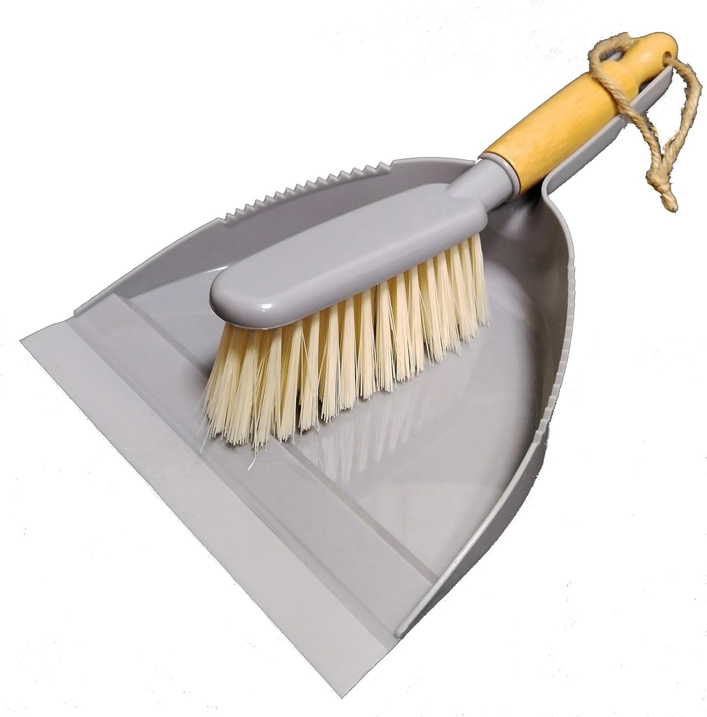 Mini Broom and Dustpan Set - Small Broom and Dustpan Set for Home, Camping Broom, Whisk Brooms Small(Gray Orange)