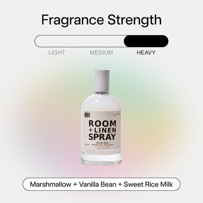 DedCool Room + Linen Spray | Xtra Milk | Natural Fabric & Linen Spray | Non-Toxic, Essential Oil Infused | Freshens Home, Bedding, Couch, Closet & Bath | 3.5 fl oz