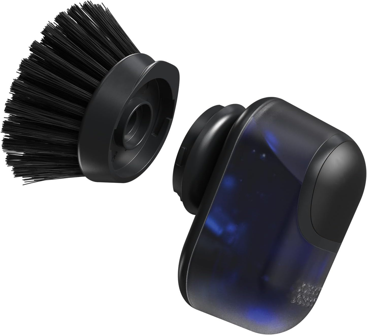 Joseph Joseph SinkTech Refillable Soap-Dispensing Dish Brush with Stainless Steel Storage Stand Drip Tray
