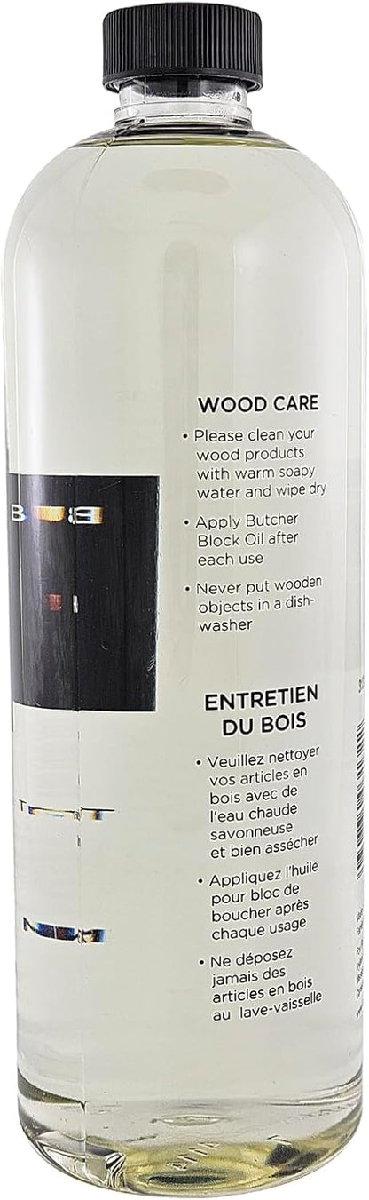 Fox Run Lemon Oil With Beeswax Furniture Polish and Conditioner, 16 ounces, Made in the USA