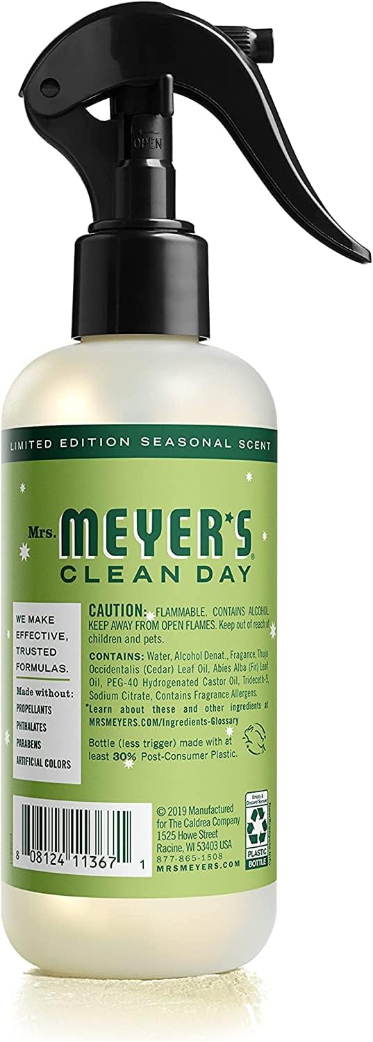 MRS. MEYER'S CLEAN DAY Room Spray, Lemon Verbena Scent, 8 Fl Oz Bottle