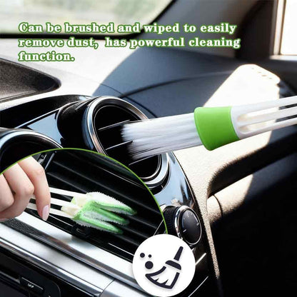 3PCS Car Vent Cleaner, Reusable and Washable Microfiber Cloth for Air Vents, Keyboards, Blinds, etc