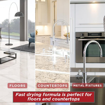 Stone Pro Crystal Clean - Surface Cleaner & Sealer, Ready to Use 32 oz.