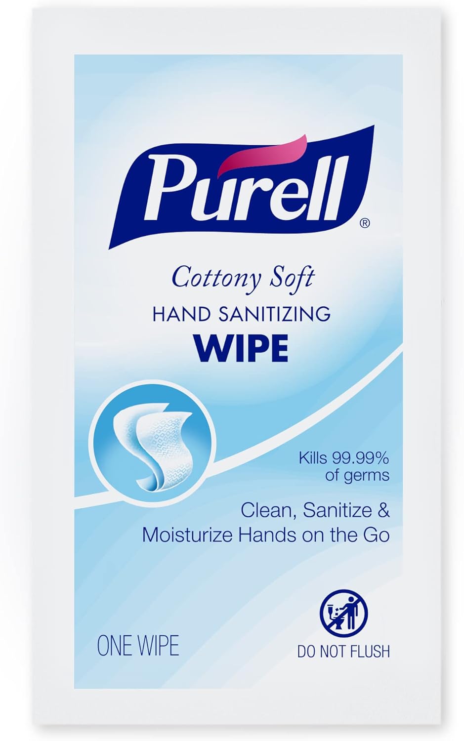 Purell Hand Sanitizing Wipes, Alcohol Formula, Fragrance Free, 300 Count Individually Wrapped Hand Wipes - 9020-06-EC