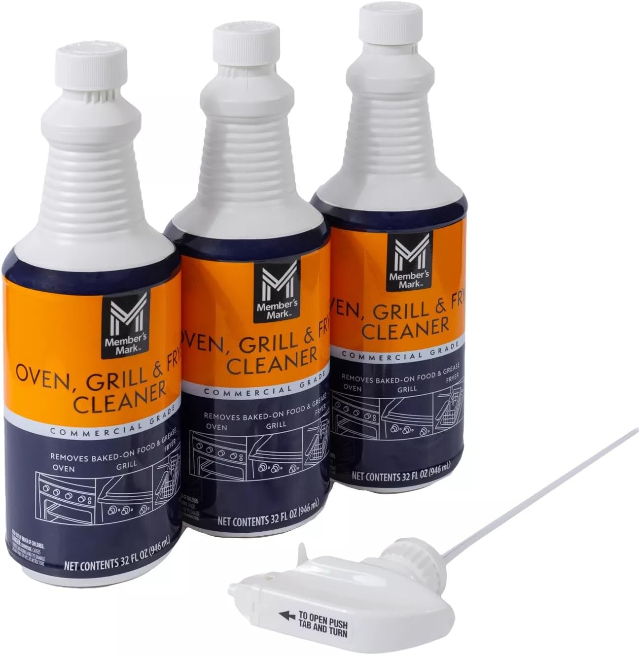 MEMBER´S MARK Oven, Grill and Fryer Cleaner (32 oz, 3 pk.)