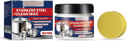 Stainless Steel Scratch Remover for Appliances, Multi-Purpose Scratch Remover Paste for Oven, Sink, Fridge & Cookware, Cleans Grease, Scuffs & Restores Shine (1)