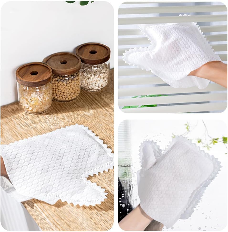 Coloday Multi-purpose Washable Dusting Gloves, 2026 Dual-Sided Pet Hair Cleaning Gloves Reusable Wet Dry Kitchen Mitt