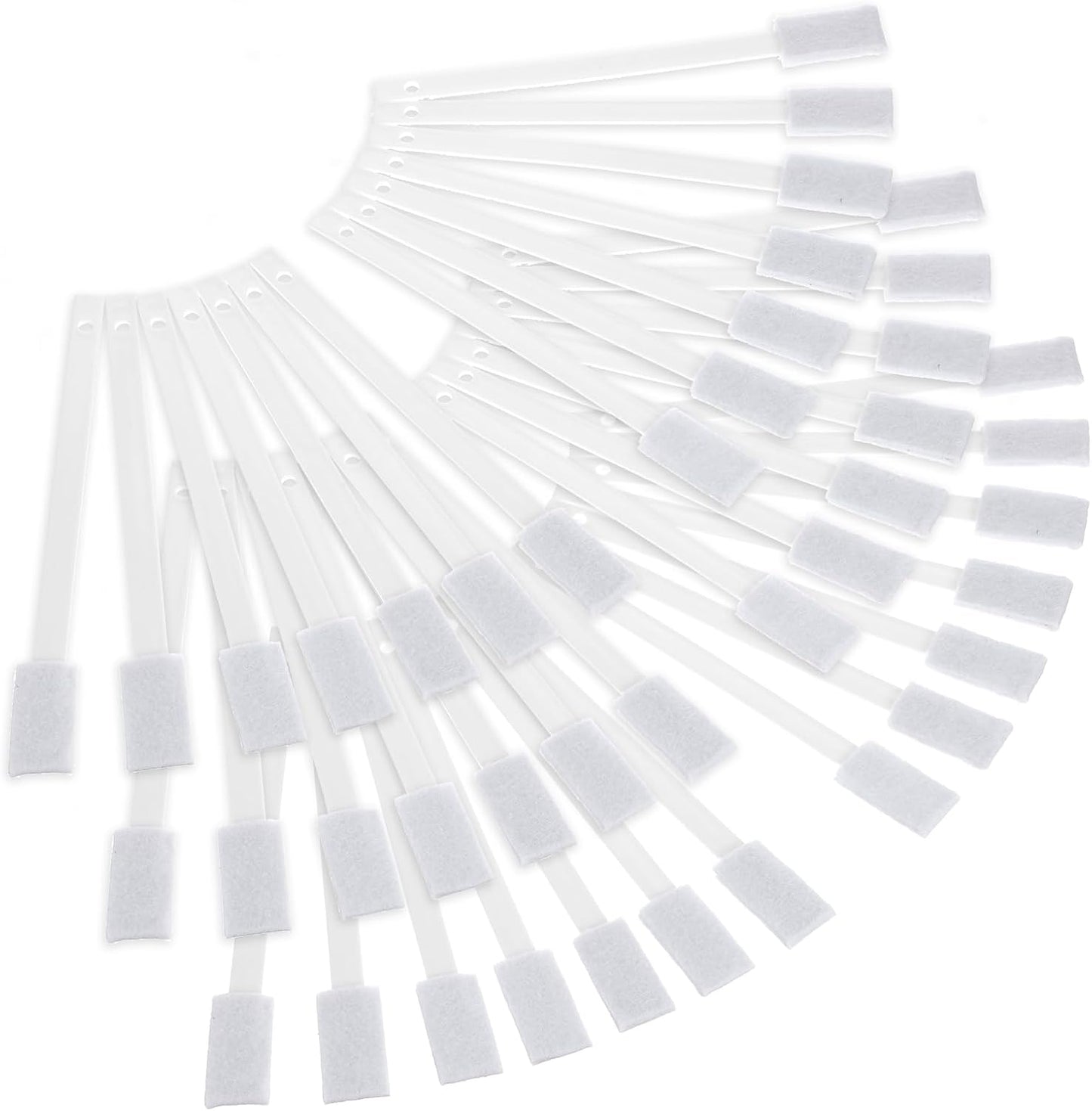 50 Pcs Disposable Crevice Cleaning Tool Crevice Brush Crevices Hole Cleaning Brush for Keyboards, Grooves, Stove, Table Corner and Small Spaces