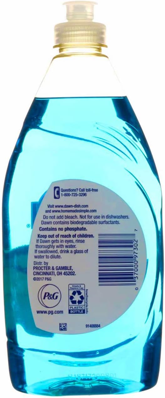 Dawn Dishwashing Liquid, Original Scent, 38 fl oz