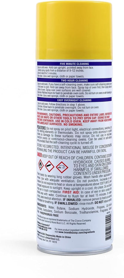 409 Fume Free Oven Cleaner 19oz Aerosol, Fresh Scent, Cuts Through Grease & Grime on Contact, A Powerful Clean You Can Trust, Fresh Scent, 19 Oz | Grill Cleaner, Stove Top Cleaner