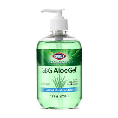Clorox Healthcare GBG AloeGel Hand Sanitizer Wipes, Bleach-Free Sanitizing Wipes for Hands with 71% Ethyl Alcohol and Aloe - FDA Registered, Resealable Travel Pouch, 20 Count