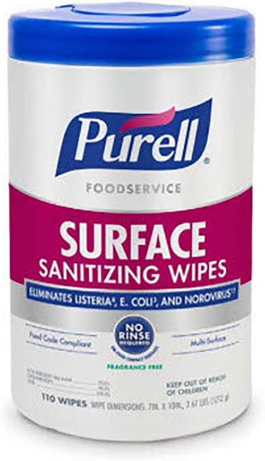 PURELL® Foodservice Surface Sanitizing Wipes