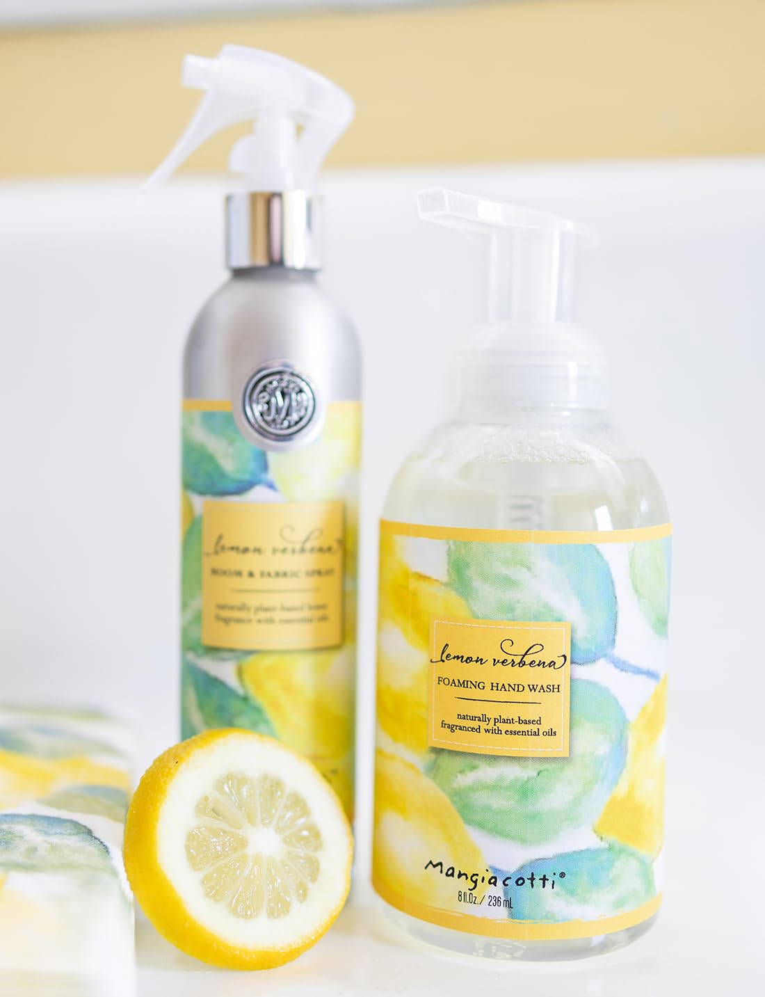 Mangiacotti Room Spritz Fabric Deodorizer Air Freshener Spray | Naturally Plant-Based with Essential Oils Room Fragrance, 8 Ounces, Gingerbread