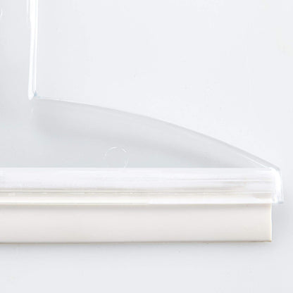 8" Clear Plastic Suction Squeegee Shower Window Cleaner