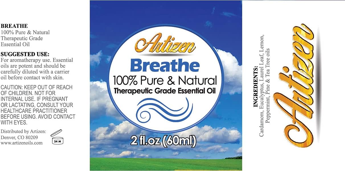 Artizen 30 ml Essential Oils Cleaning Blend for Kitchen, Home, Bathroom Cleaner or Air Freshener (1 fl oz)