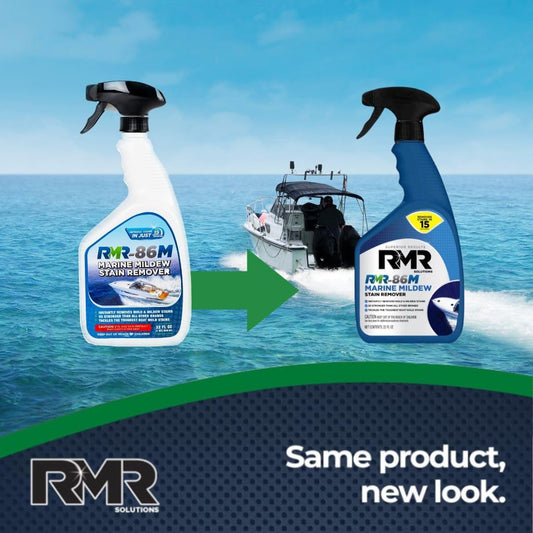 RMR-86M 24 Fl OZ, Marine Mold Stain and Mildew Stain Remover - Scrub Free Formula, Multi-Surface Cleaner for Boats