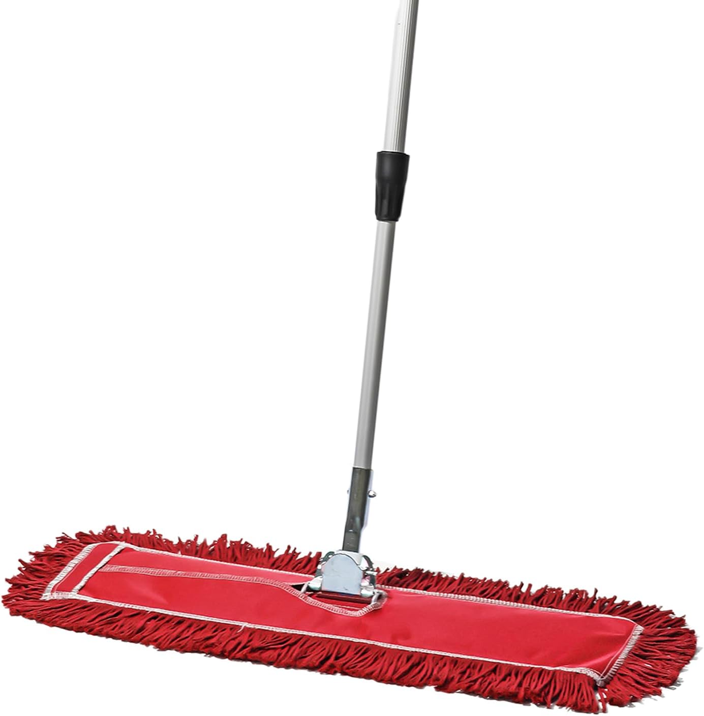 48 Inch Blue Commercial Dust Mop & Floor Sweeper with Extendable Handle – Mop for Hardwood, Tile, and Concrete Floor Cleaning