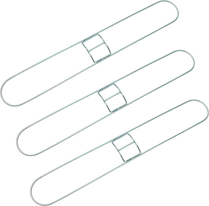 Kleen Handler 24 inch Microfiber Dust Mop | Medium Washable Commercial Mop Head Replacement, Pack of 3
