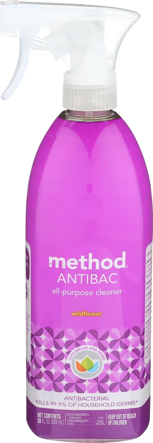 Method Antibacterial All-Purpose Cleaner, Wildflower, 28 Ounce