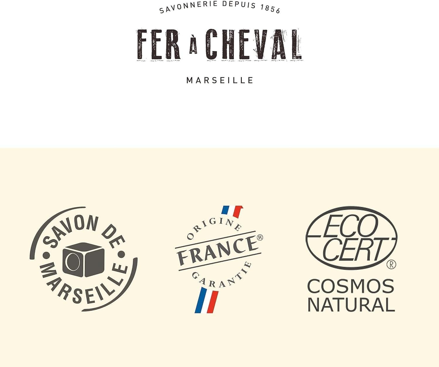 Fer à Cheval Marseille Dishwashing Soap, Olive Oil Based, Made in France - Liquid Dishwashing Soap, 500 ml/16.9 fl oz